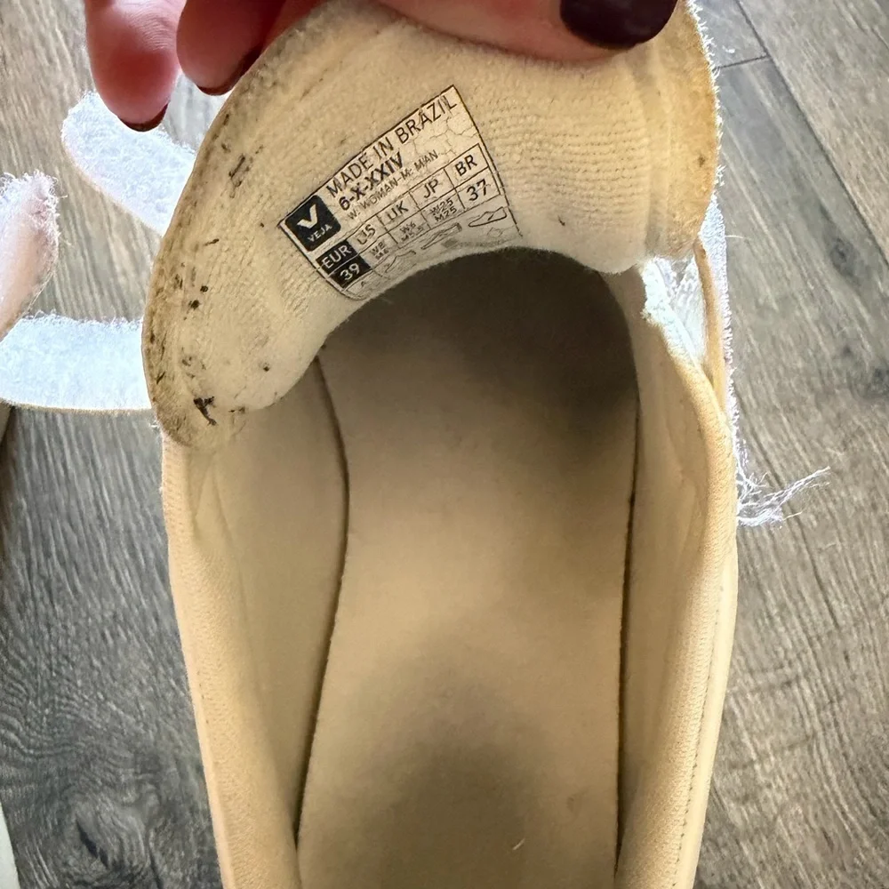 Women’s Veja Recife Logo Velcro Sneakers EU39/US8.5 - Picture 5 of 9